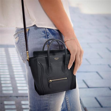 celine nano luggage tote buy|celine nano luggage shoulder bag.